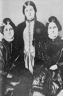 Margaret, Kate, and Leah Fox 19) Who were the Fox sisters?
