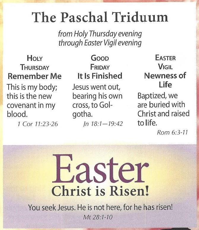 m. 4-Him Contemporary Worship Good Friday, April 14 6:00 p.m. Funeral Dinner for Jesus in the Fellowship Hall Easter Sunday, April 16 10:00 a.m. One Worship No Sunday School Next Newsletter Deadline Friday, April 21st at 12 noon Phone: 815-864-2581 office@ BethelUmcShannon.