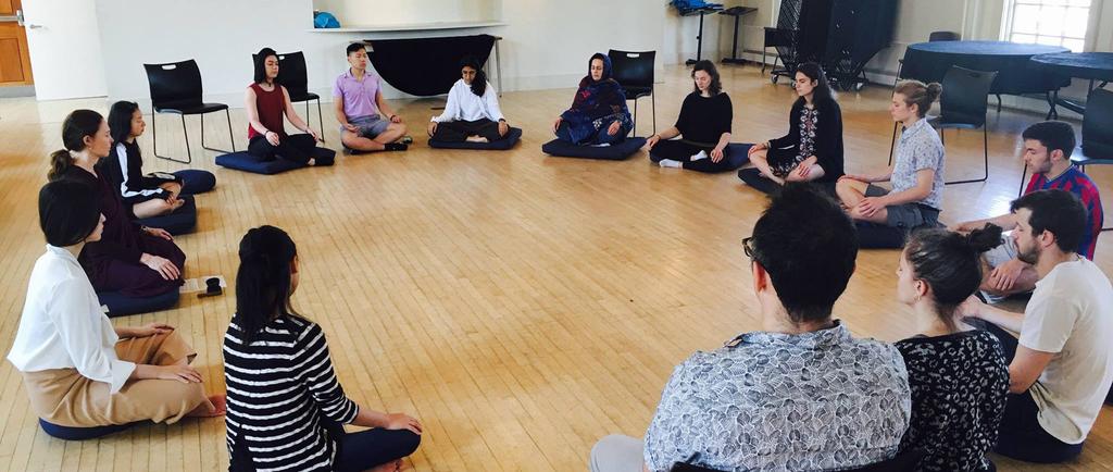 Mindful Mondays and Fridays The Tufts Buddhist Chaplaincy provides regular meditation sessions weekly during term on Mondays and Fridays at noon in Goddard Chapel.