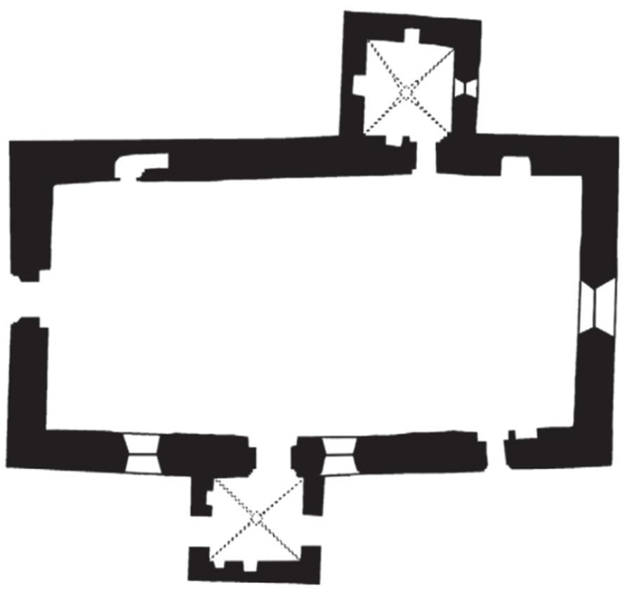 5 Figure 6. Plan of Tyrvää Church.