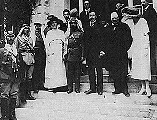 Palestine, 1921 Churchill and