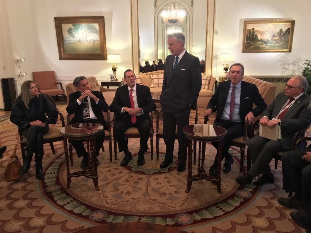 Russian Federation U.S., Israeli, and Russian Government Briefings In Moscow, the delegation met with Israeli Ambassador to the Russian Federation Gary Koren and U.S. Ambassador to the Russian Federation Jon Huntsman, Jr.