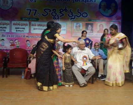 won an award in the Telugu Rhymes