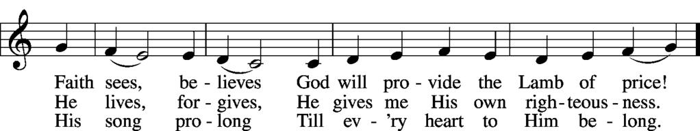 Used by permission: LSB Hymn License.NET, no. 000013448. Created by Lutheran Service Builder 2006 Concordia Publishing House.