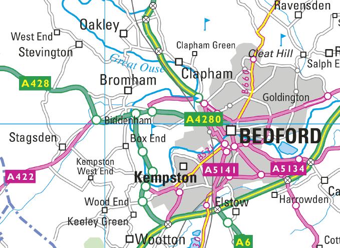 LOCATION Section 2 North Bedfordshire is an attractive rural area with the historic market town of Bedford.