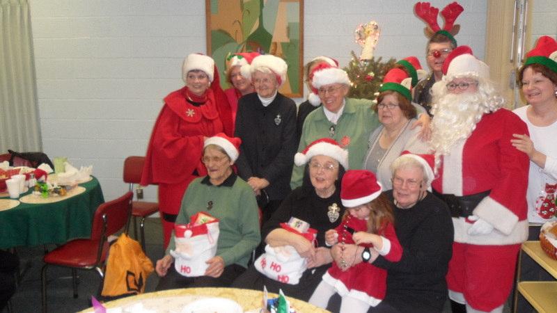 4 Christmas with the Sisters By Sharon Beggs Once again, we were fortunate to enjoy fellowship with our favorite sisters, the dear Passionist nuns of St. Gabriel s Monastery.