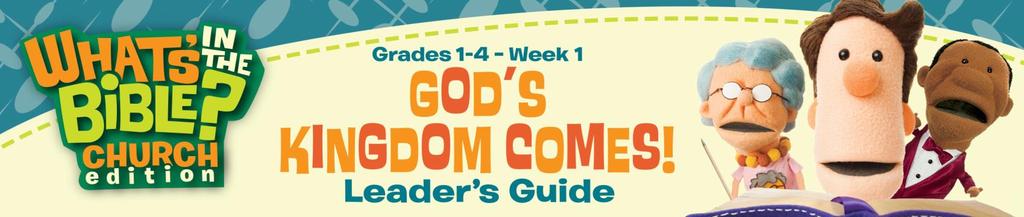 4 WEEK CONTENT OVERVIEW Sunday, February 26, 2017 Volume 13; Week 1 Week 1: General Epistles (Part 1) Week 2: General Epistles (Part 2) Week 3: Revelation (Part 1) Week 4: Revelation (Part 2) LESSON
