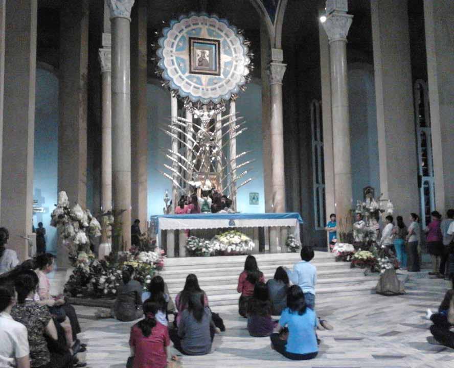 parish bulletin Mama Mary: Mother of Creation Wednesdays with Mama Mary at Baclaran by Katrina Pacheco My devotion to Mama Mary started when I realized that I was approaching a milestone in my life.