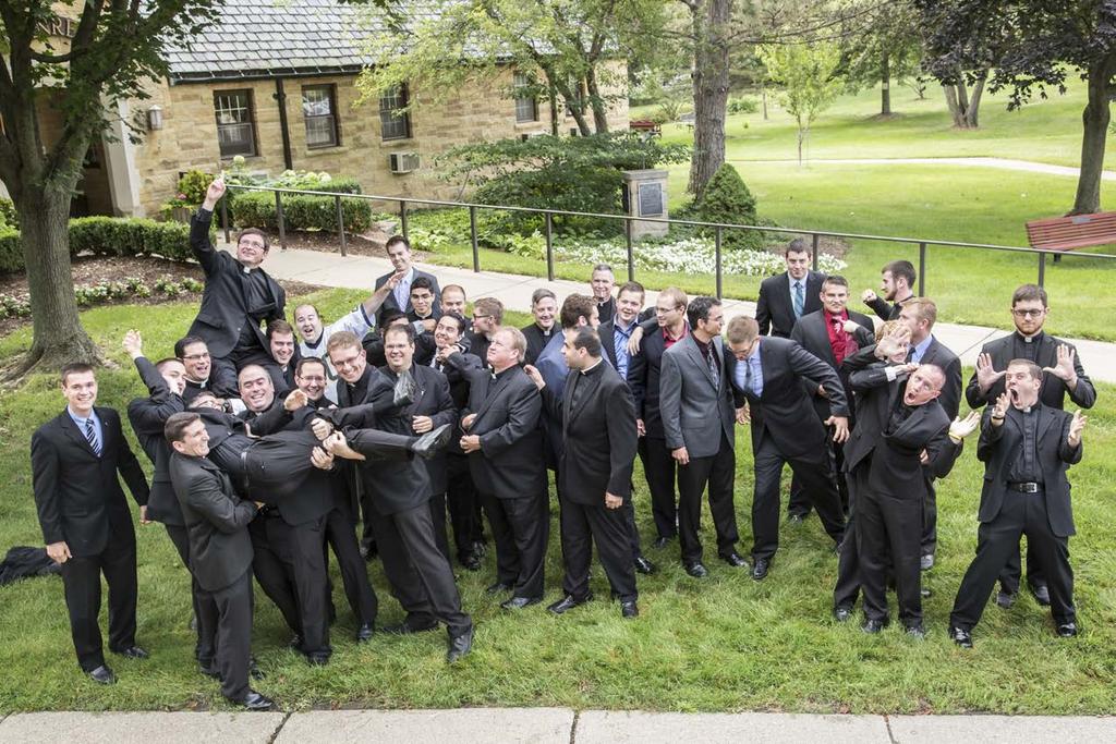 STATISTICALLY SPEAKING 36 TOTAL DETROIT SEMINARIANS 6 NEW SEMINARIANS 1 ESL 2 College I 1 College II 2 Pre-Theology I 30 RETURNING SEMINARIANS 9 College 21 Theology 27 PARISHES ARE REPRESENTED BY THE