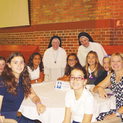 At this vocations day, the presenters were Sr. Anthanasius and Sr. Mary John of the Dominican Sisters of Mary, Mother of the Eucharist.
