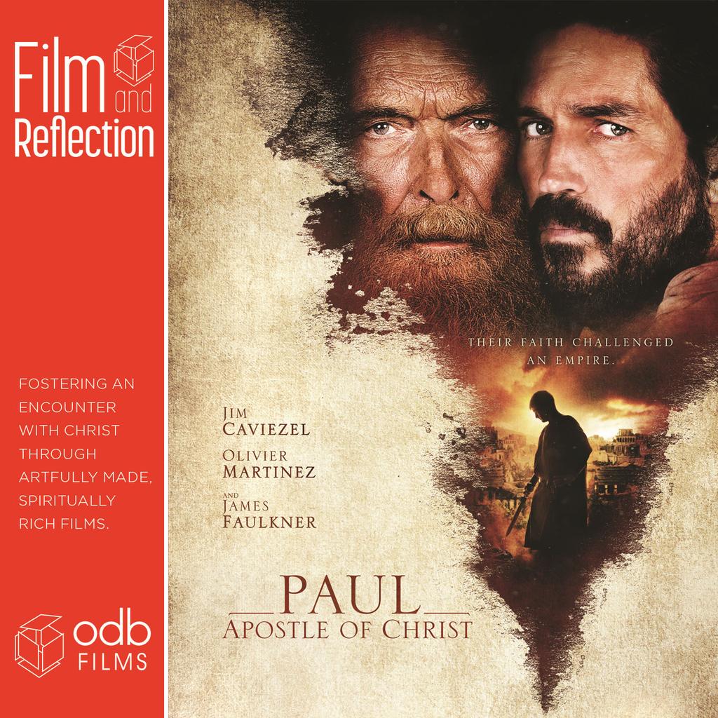 Twenty-seventh Sunday in Ordinary Time The Way to the Kingdom Paul, Apostle of Christ Friday Evening Food and Film! FRIDAY, OCTOBER 12, 2018 Meal 6:00 p.m.-7:00 p.m. Film begins: 7:00 p.m. After the film, T.