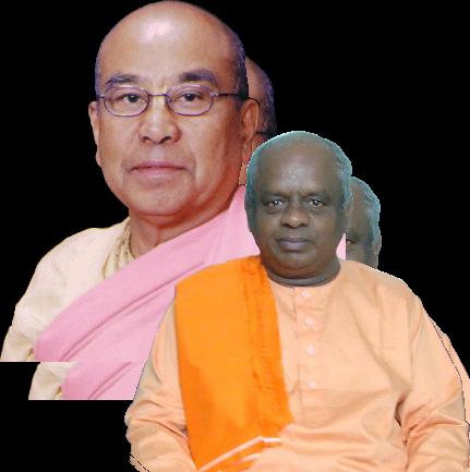 master His Holiness Bhaktisvarupa Damodara Swami from Manipur. He had a very intimate relationship with HH Bhaktisvarupa Damodara Swami like a father and son.