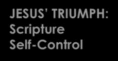 JESUS TRIUMPH: