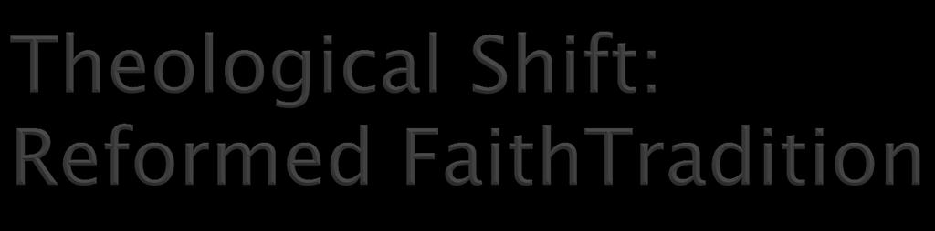 } 5 Pillars of Reformed Faith 1.