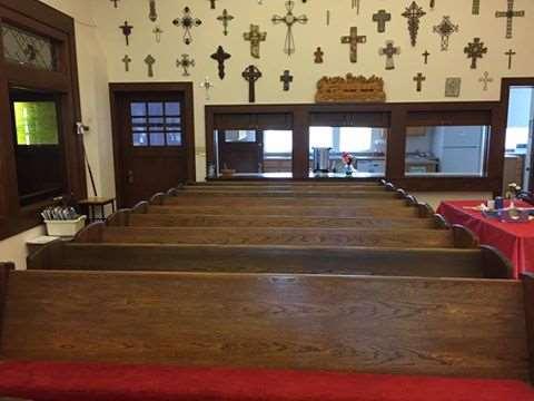 June 6, 2017 Interested in a church pew? We have a few available. They are about 9 feet in length. In good condition. We are asking for a donation and you pick it up at the church.