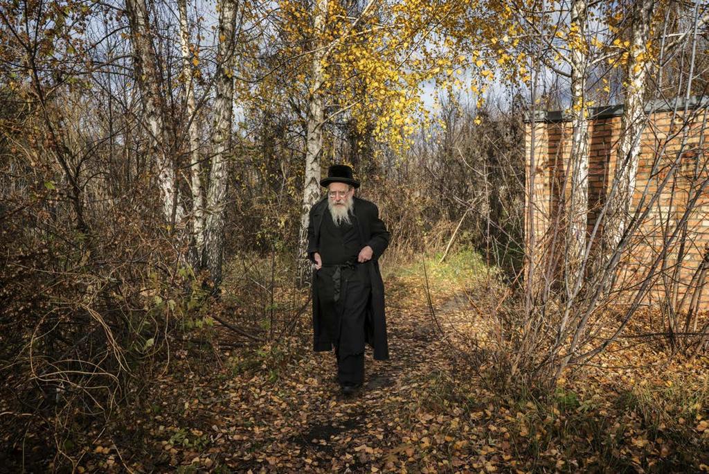 Rabbi Leibel Sirkes lives in New Square, 40 miles from New York.