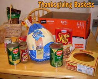 November 11, 2018 Thirty-Second Sunday in Ordinary Time Page 6 Two Opportunities to help those in need for Thanksgiving For those who would like to prepare your own Thanksgiving Basket We would like