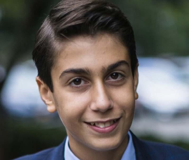 B nai/b not Mitzvah In Our Temple Israel Family Joshua Haghani Joshua Jon Haghani will be called to the Torah as a Bar Mitzvah on November 24.