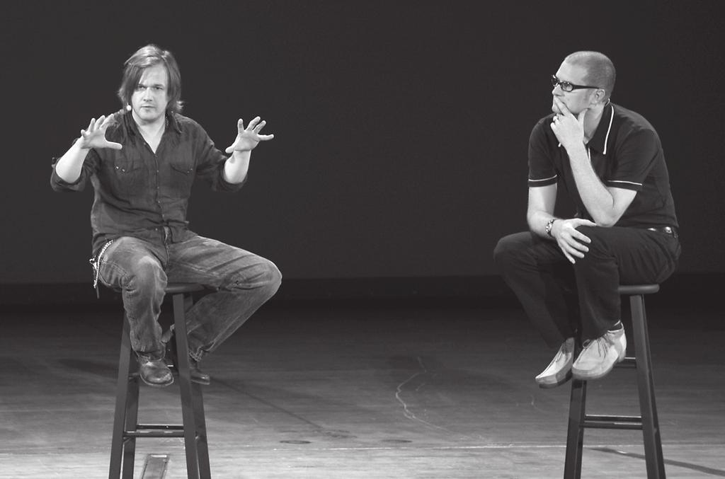 Rob Bell Interviews Peter Rollins In 2009, Rob Bell invited Peter Rollins to participate in a threeday