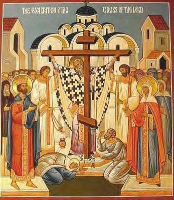THOUGHTS ABOUT THE FEAST OF THE EXALTATION OF THE CROSS The feast of the Exaltation of the Holy Cross is a very ancient feast.
