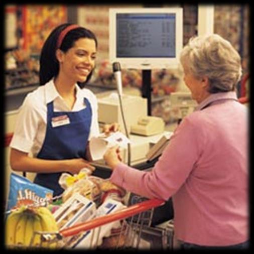 9 You also need cashiers to
