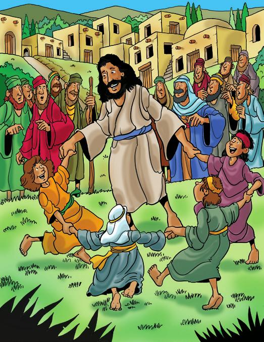 Jesus Loves Children Ages 3 5 February 18, 2018 E Transitioning to Story Time When you sense the children are ready to move into group time, call them to the story corner, singing I ve Got the Joy,