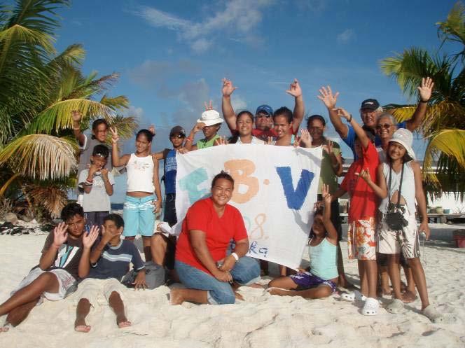 atolls and islands. The mission commenced its plan in March this year, with a Vacation Bible School for the inhabitants on Aratika Atoll.