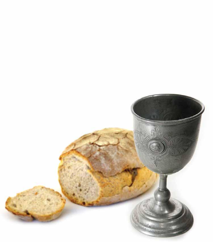 Words of Institution Distribution of the Bread (To symbolize our individual experience of God s grace, please partake of the bread as it is served.