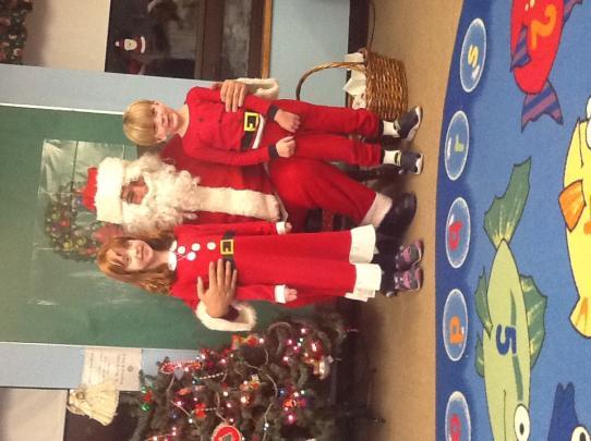 EARLY CHILDHOOD CENTER Santa Story Hour was a huge success!
