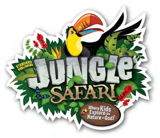 Vacation Bible School Join us this summer for our latest Vacation Bible School adventure when we go on a Jungle Safari from Monday, August 4th - Friday, August 8th from 6-8pm.