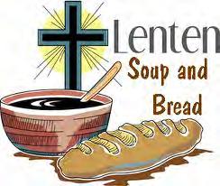 Wow! What a great 5 weeks of soup, bread and desserts we had during Lent. I m certain that all who attended enjoyed the fellowship and good food.