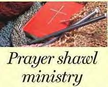The Prayer Shawl Ministry held their monthly meeting on Friday, April 4, 2014.