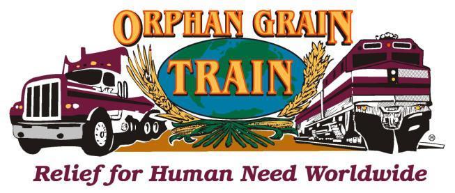 The IDW Stewardship Committee I would like to take this opportunity to thank you for all of your support for the Iowa West Branch of Orphan Grain Train in the past year, whether it was monetary,