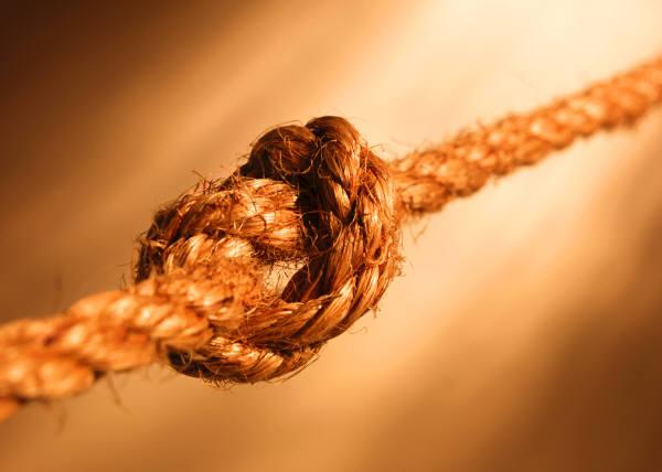 Yet, a rope can bind pretty well. When these strands all collect together and form a rope, they are now strong and powerful. So it is with our thoughts.