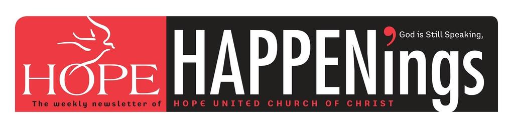 07/11/2018 I Love HOPE UCC Here s Why Pastor Lucas has asked me to speak with some people who are planning on becoming new Partners of HOPE United Church of Christ.
