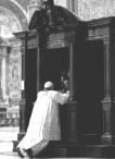 News From the Vatican GET THEE TO A CONFESSIONAL: POPE GOES AND WANTS YOU TO AS WELL VATICAN CITY (CNS) -- Go to confession. Soon.
