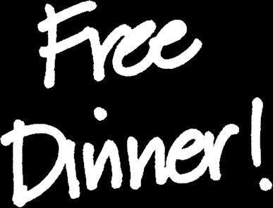 Dinner/Training This dinner is free for all volunteers and is a great time to learn what help