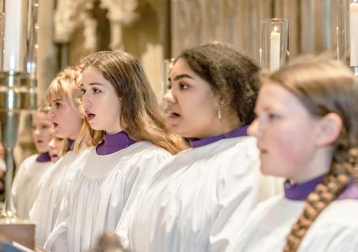 Directed by Assistant Organist, David Newsholme, the Girls Choir has been growing since it began in 2014.