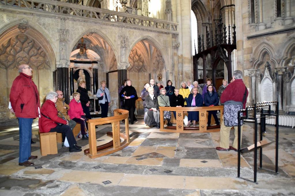 Beverley Minster Tour U3A Local History Group 26 th April 2017 Medieval architects and masons would have known that the great churches they helped to create would not be completed until well beyond