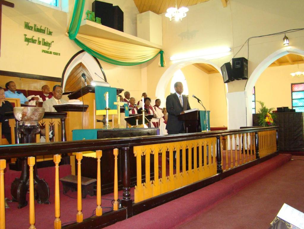 Remarks by David Fawkes at the 1 st Annual Randol Fawkes Labour Day Church Service At