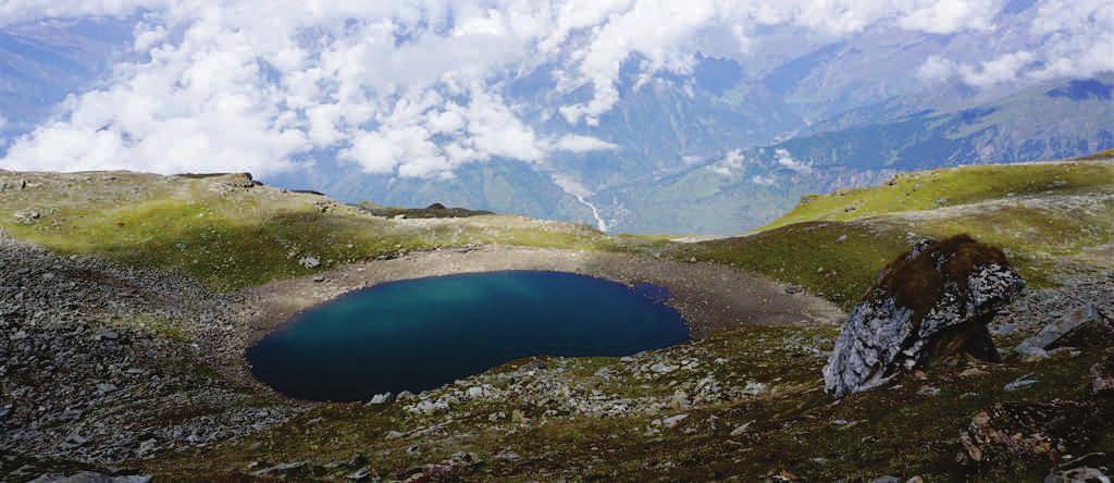 BRIGHU LAKE Manali, Himachal Pradesh Trek Cost - `7,500/- Overview Brighu Lake is a high altitude lake which is located in the district Kullu. This lake is held sacred to the sage, Brighu.