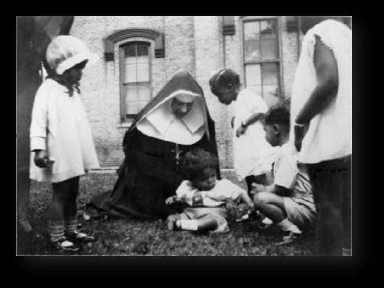 When Katharine founded her order of The Sisters of the Blessed Sacrament for Indians and Colored People, she also became mother to her congregation as well as to so many
