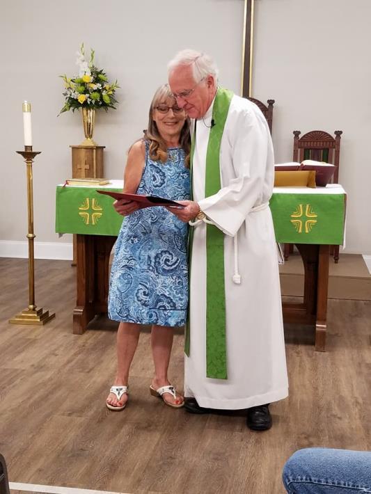 Beth has been a very active member of ECW having served on the ECW Diocesan Board, attended the Diocesan Convention as a delegate/alternate, and represented the Diocese of Louisiana at General