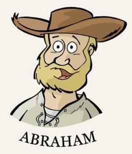 R. Before you leave Which of these characters gave its name to the Plains of Abraham? a) Abraham Lincoln.