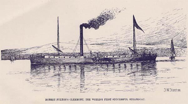 steamboats on western rivers cut freight costs & speeded