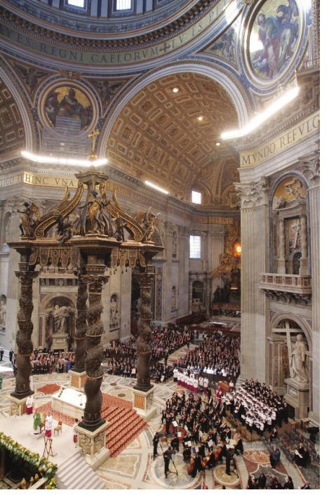 3 Day 3, December 2, Sunday: AM/Solemn Mass at St. Peter s Basilica PM/Formal Concert for the city of Rome at St. Ignatius After breakfast, you will be transferred to St.
