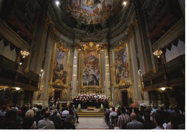 Corpus Christi Church Choir will have special seating next to the Sistine Chapel Choir, and will be invited to sing the responses of the liturgy and possible a communion hymn (subject to