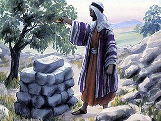 9. After Reconciling, Worship God (33:18-20) 18 Jacob arrived safely at the city of Shechem he bought