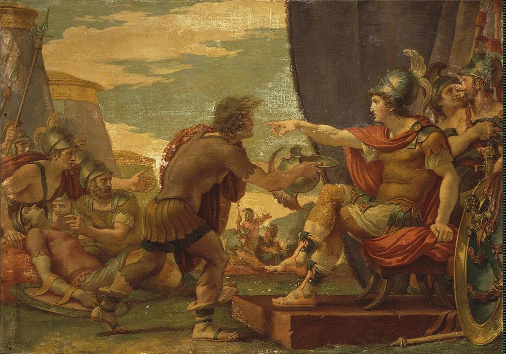 Alexander the Great refuses