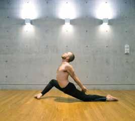 Mathew draws upon a rich Hatha yoga legacy and borrows from traditions such as Iyengar, which offers firm body alignment principles, Ashtanga, for its fluidity, strength and grace, and restorative